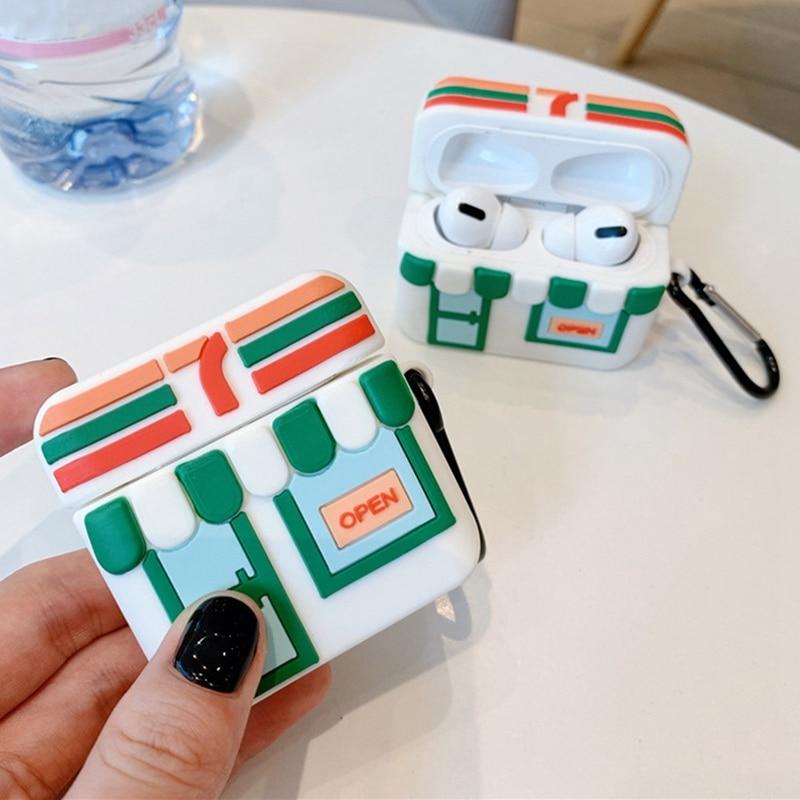 Cartoon Cute Convenience Store Airpods Pro Case