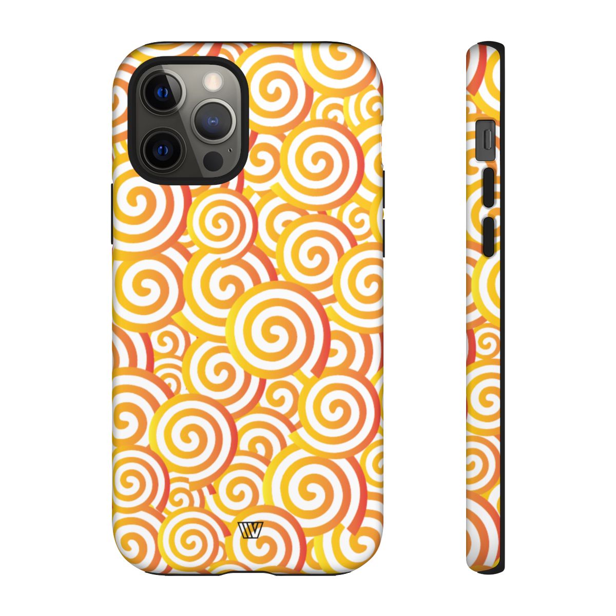 ABSTRACT SPIRAL ORANGE | Tough Phone Case