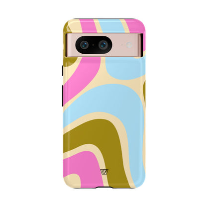 LARGE GROOVY WAVES | Tough Phone Case