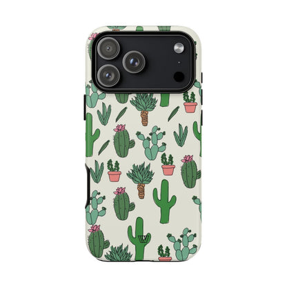CACTUS DOODLES | Tough Phone Case