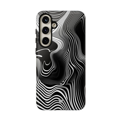 ABSTRACT ZEBRA STRIPES | Tough Phone Case