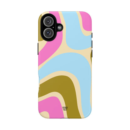LARGE GROOVY WAVES | Tough Phone Case
