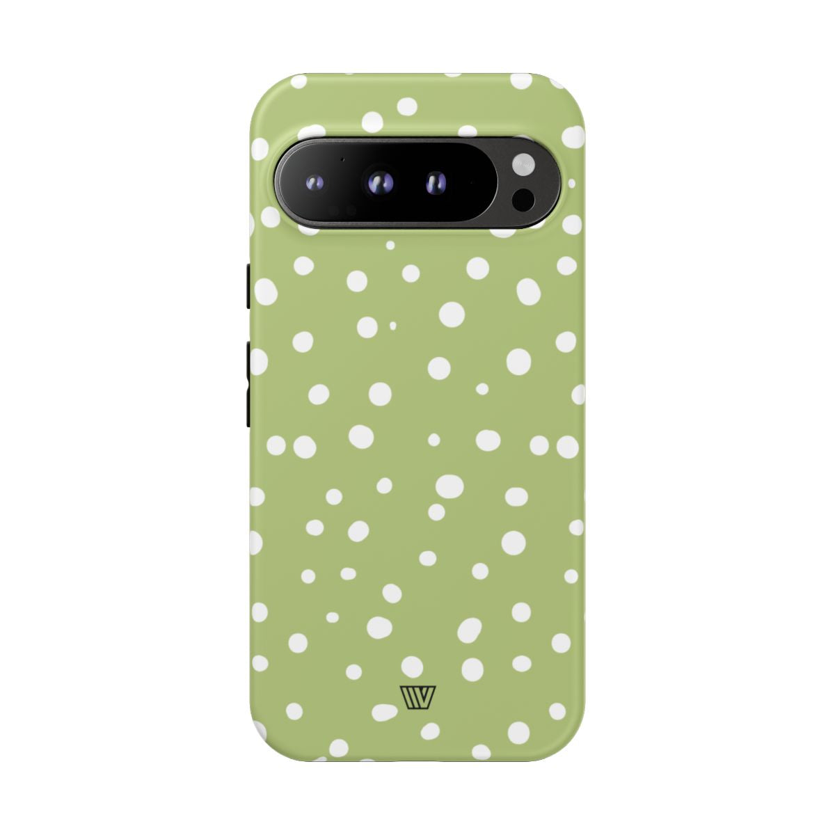 PALE OLIVE DOTS | Tough Phone Case