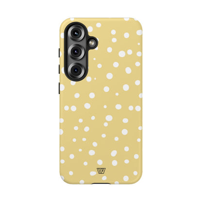 MUTED YELLOW DOTS | Tough Phone Case