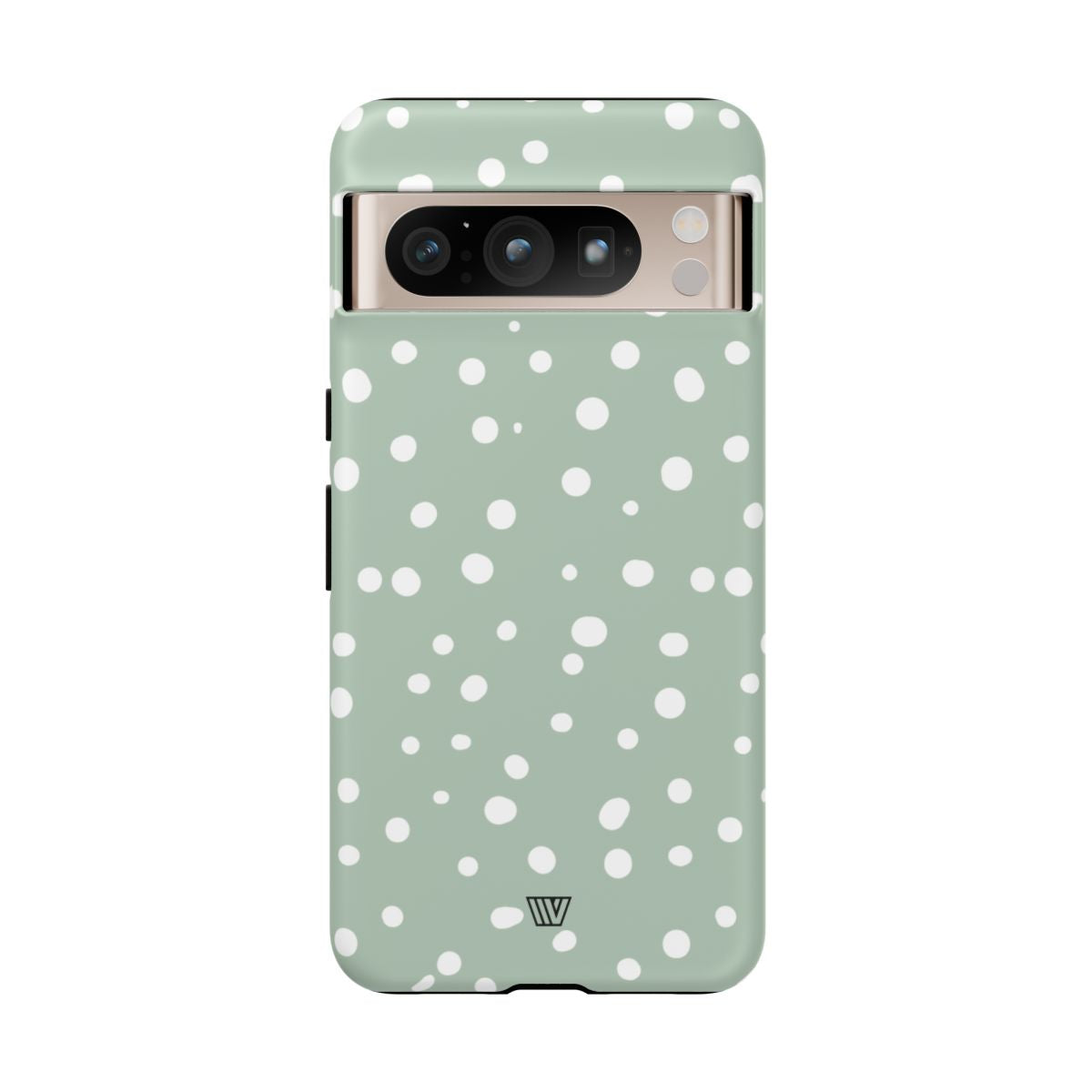PASTEL GREEN DOTS | Tough Phone Case