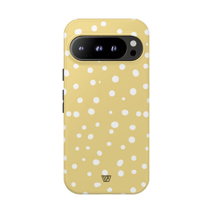 MUTED YELLOW DOTS | Tough Phone Case