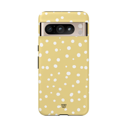 MUTED YELLOW DOTS | Tough Phone Case