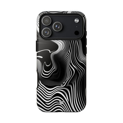 ABSTRACT ZEBRA STRIPES | Tough Phone Case