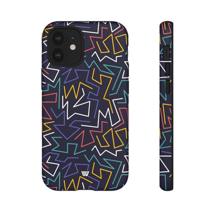 ZIGZAG NIGHT | Tough Phone Case