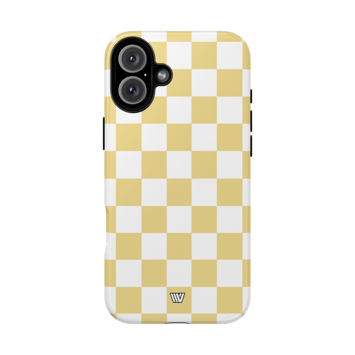 BANANA YELLOW CHECKERBOARD | Tough Phone Case