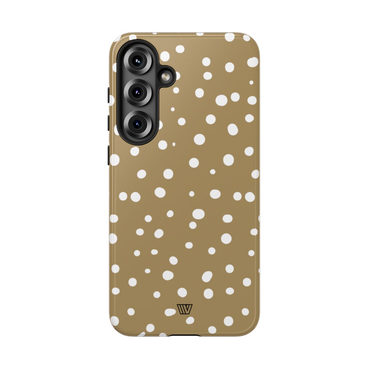 DARK BEIGE DOTS | Tough Phone Case