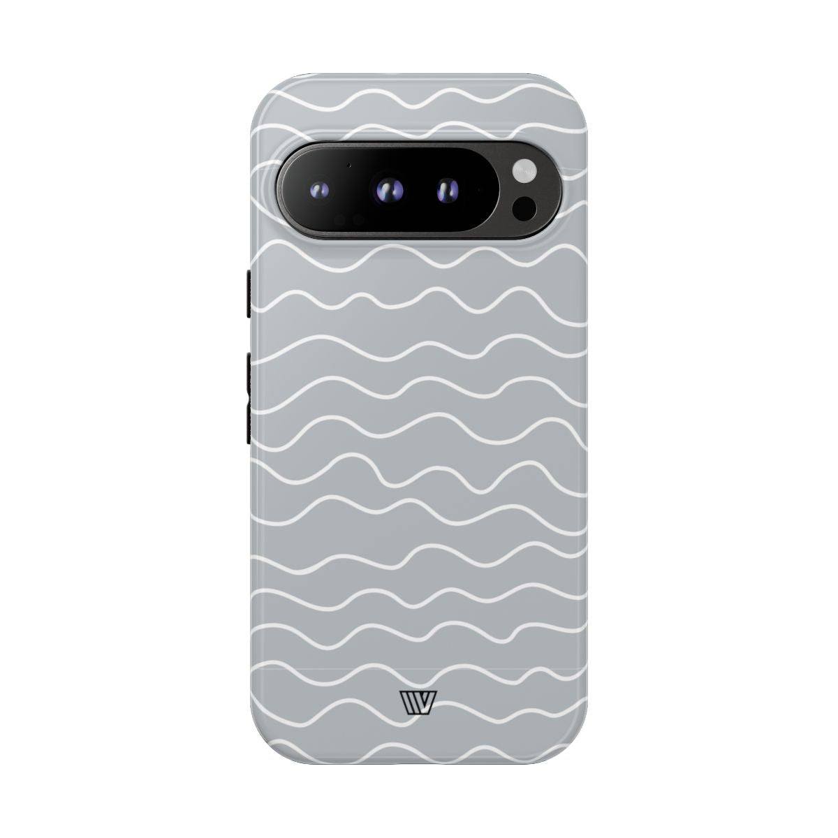 GRAY WAVES | Tough Phone Case