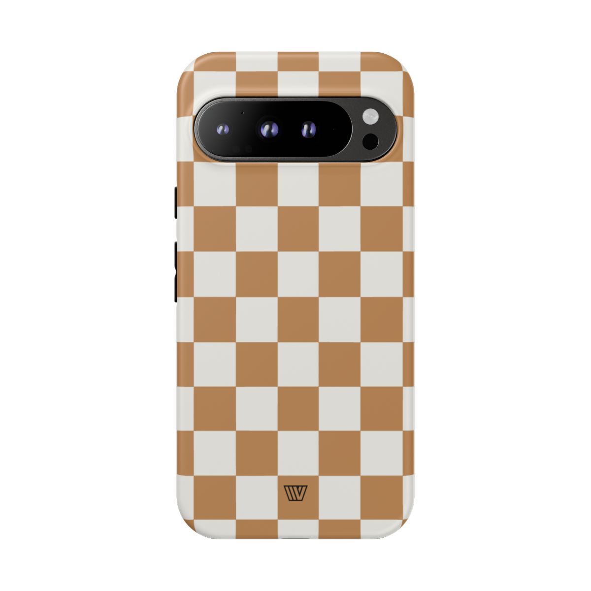 CHESTNUT CHECKERBOARD | Tough Phone Case