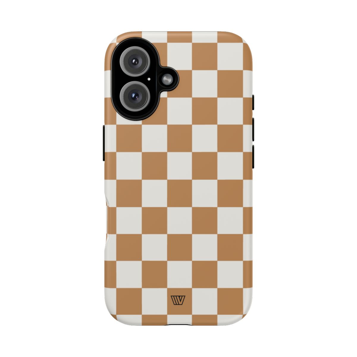 CHESTNUT CHECKERBOARD | Tough Phone Case