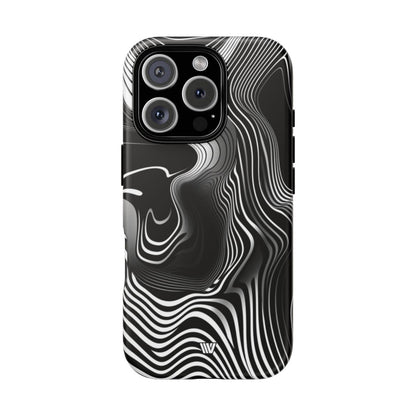 ABSTRACT ZEBRA STRIPES | Tough Phone Case