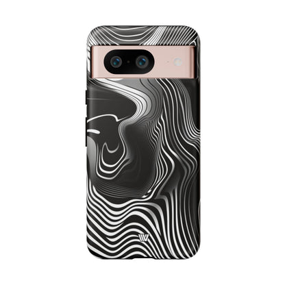 ABSTRACT ZEBRA STRIPES | Tough Phone Case