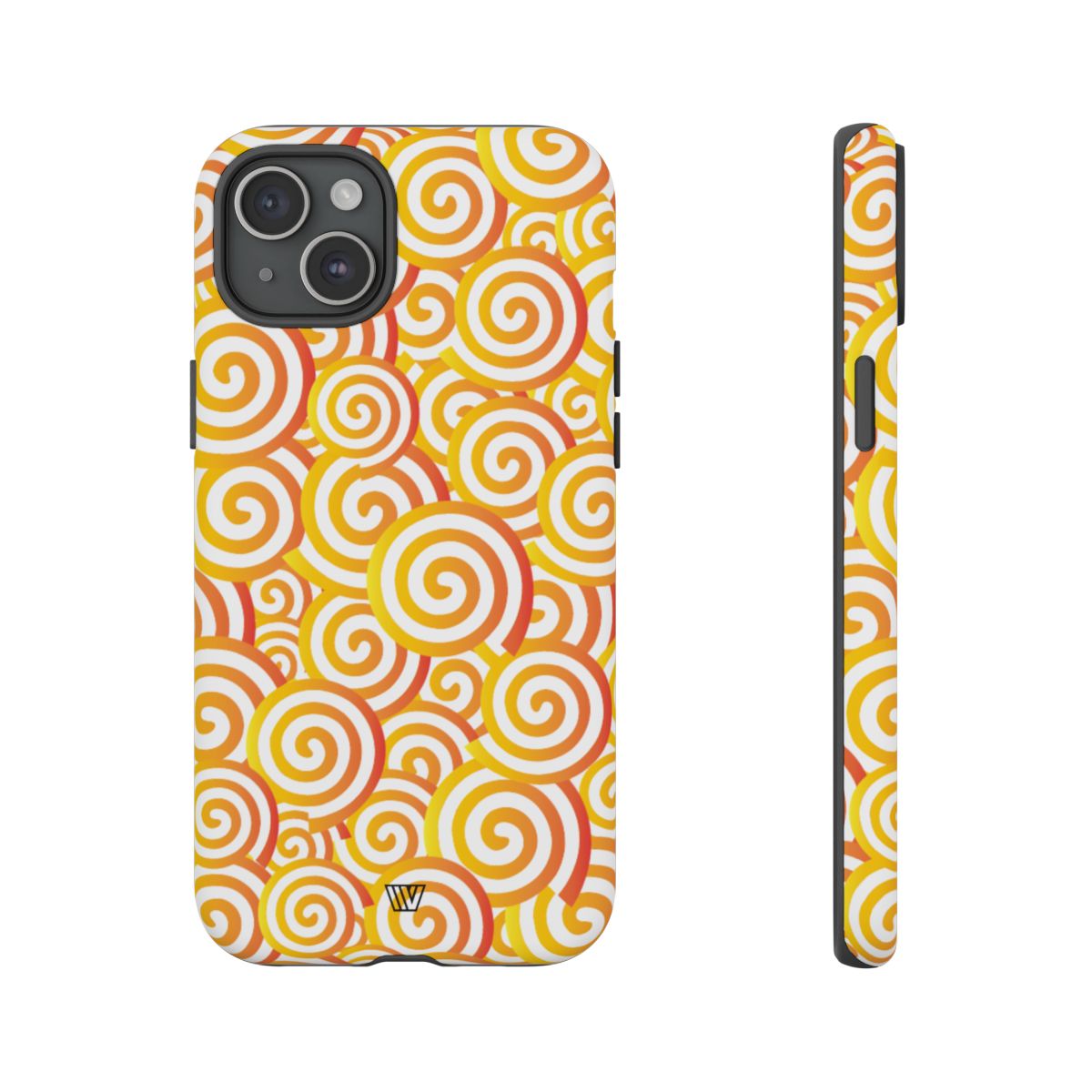 ABSTRACT SPIRAL ORANGE | Tough Phone Case