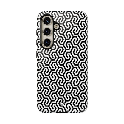 TWISTED GRID | Tough Phone Case