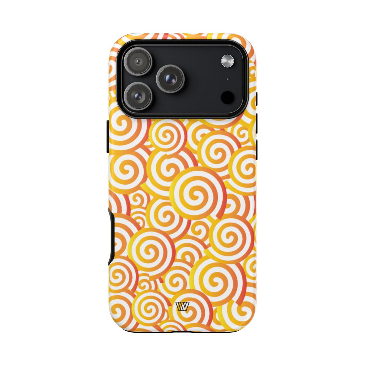ABSTRACT SPIRAL ORANGE | Tough Phone Case