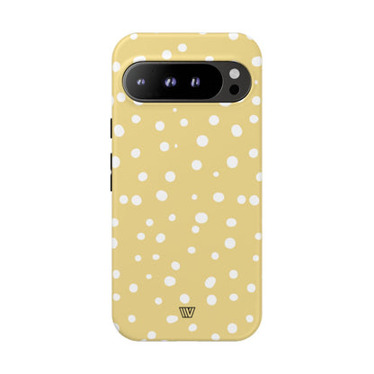 MUTED YELLOW DOTS | Tough Phone Case