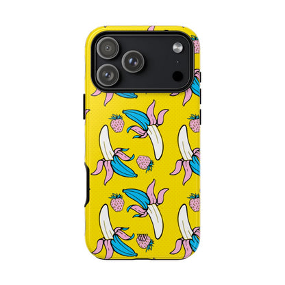 BANANA BERRY BLISS | Tough Phone Case