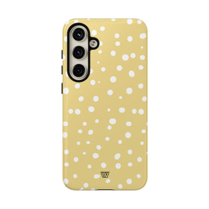 MUTED YELLOW DOTS | Tough Phone Case
