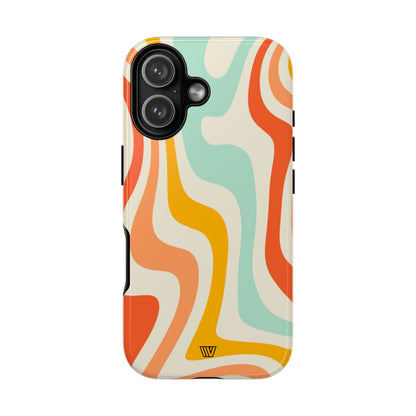 RETRO GROOVY SWIRLS | Tough Phone Case