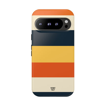BEACH SUNSET STRIPES | Tough Phone Case