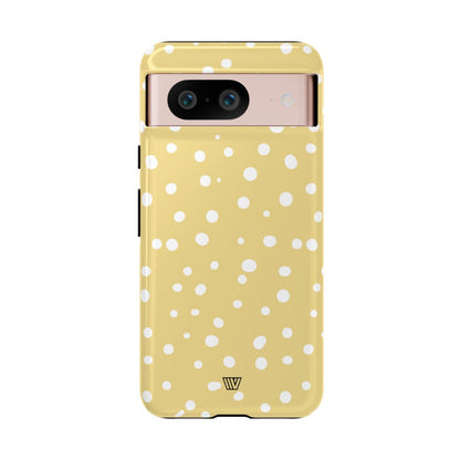 MUTED YELLOW DOTS | Tough Phone Case