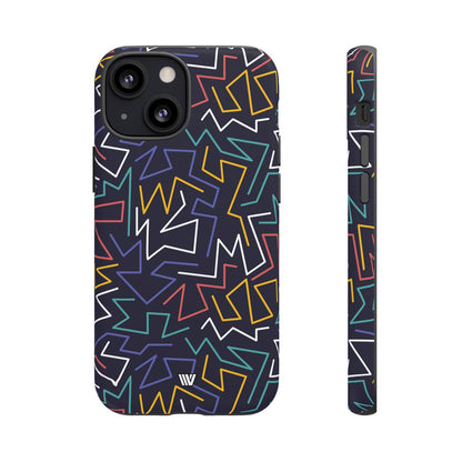 ZIGZAG NIGHT | Tough Phone Case