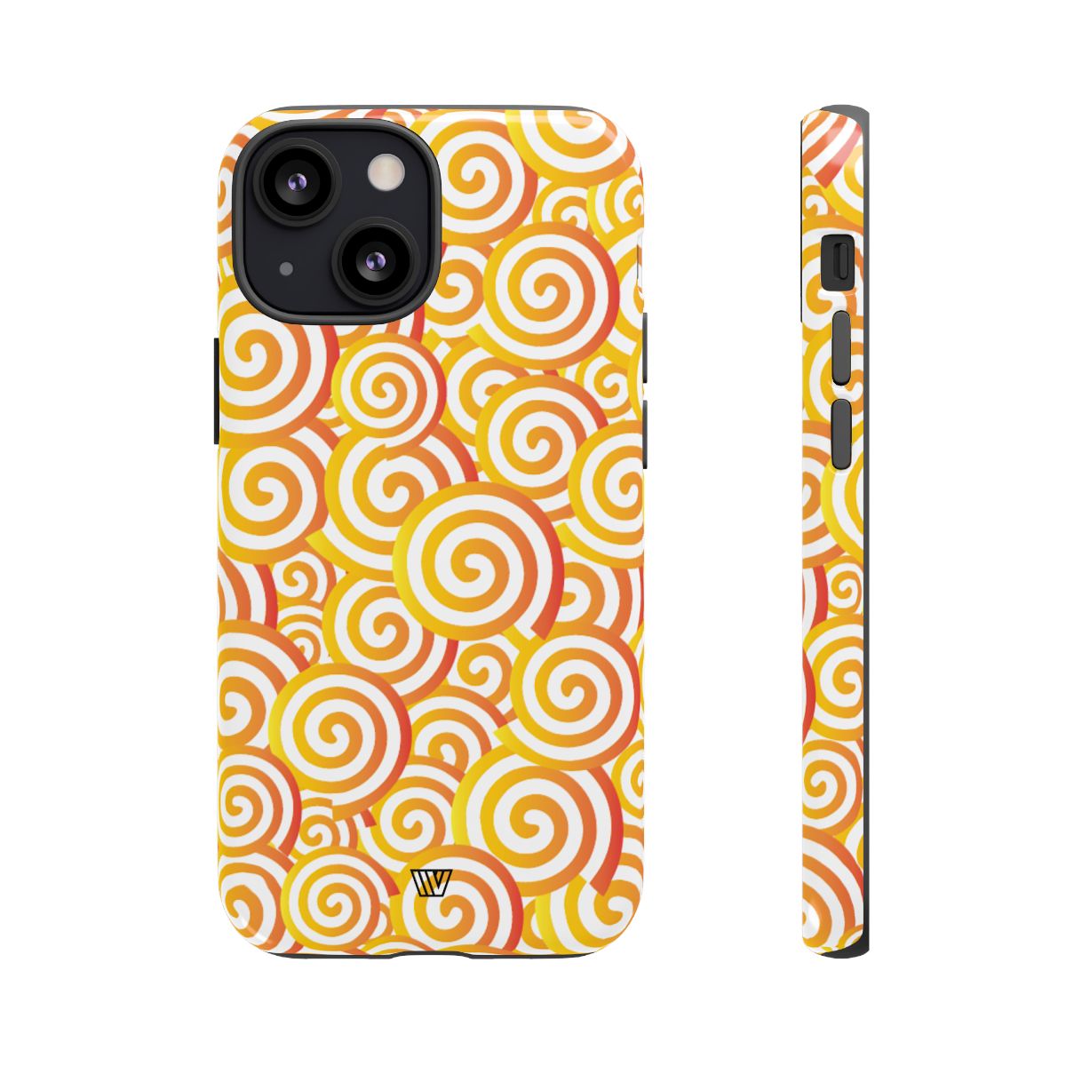 ABSTRACT SPIRAL ORANGE | Tough Phone Case